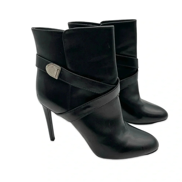 Christian Dior black heeled boots size EU 41 - Picture 1 of 12